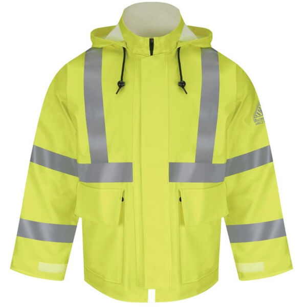 Hi-Visibility Flame-Resistant Rain Jacket Thumbnail