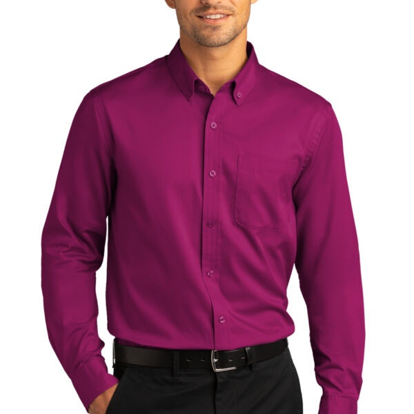 Long Sleeve SuperPro React Twill Shirt Thumbnail
