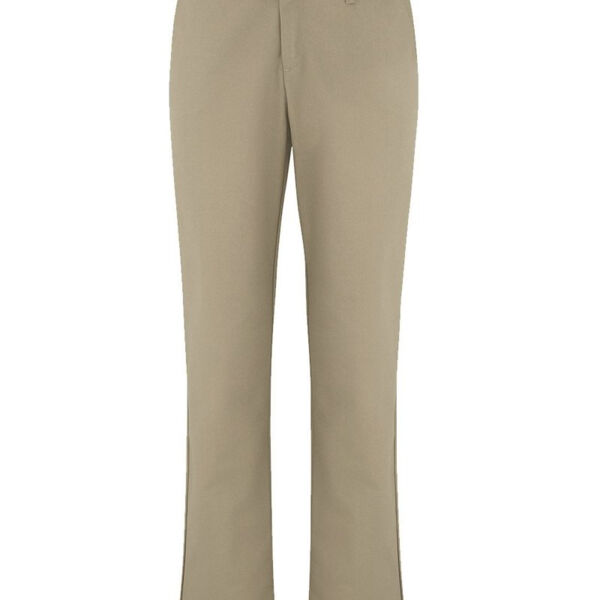 Women's Industrial Flat Front Pants - Extended Sizes Thumbnail